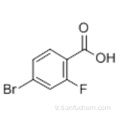 4-Bromo-2-florobenzoik asit CAS 112704-79-7